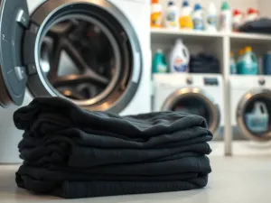 Jak prać czarne ubrania, aby nie straciły koloru?