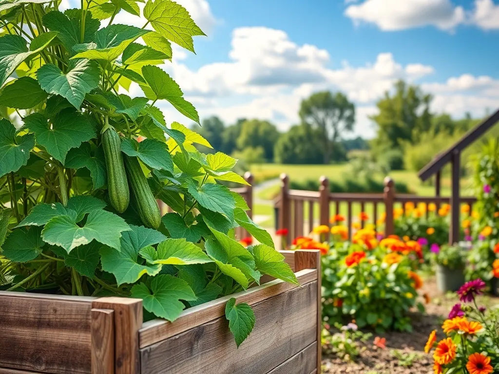 Jak uprawiać ogórki w skrzyniach? Praktyczny przewodnik dla każdego ogrodnika