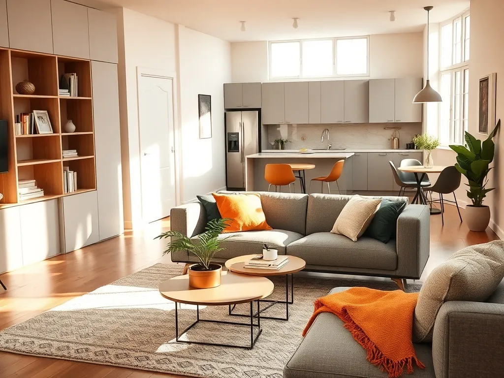 Jak urządzić salon z aneksem kuchennym? Praktyczne porady i inspiracje