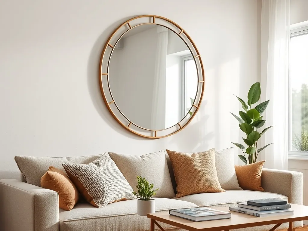 Gdzie powiesić lustro w salonie? Najlepsze miejsca i porady