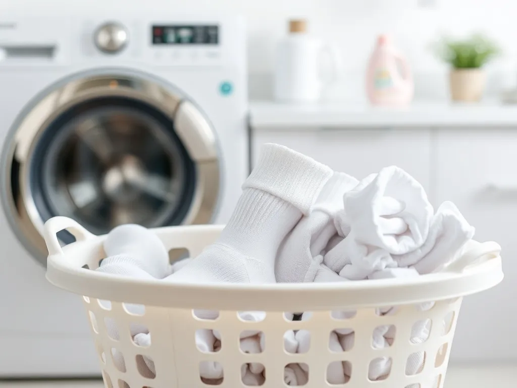 Jak prać białe skarpety? Sprawdzone metody i porady