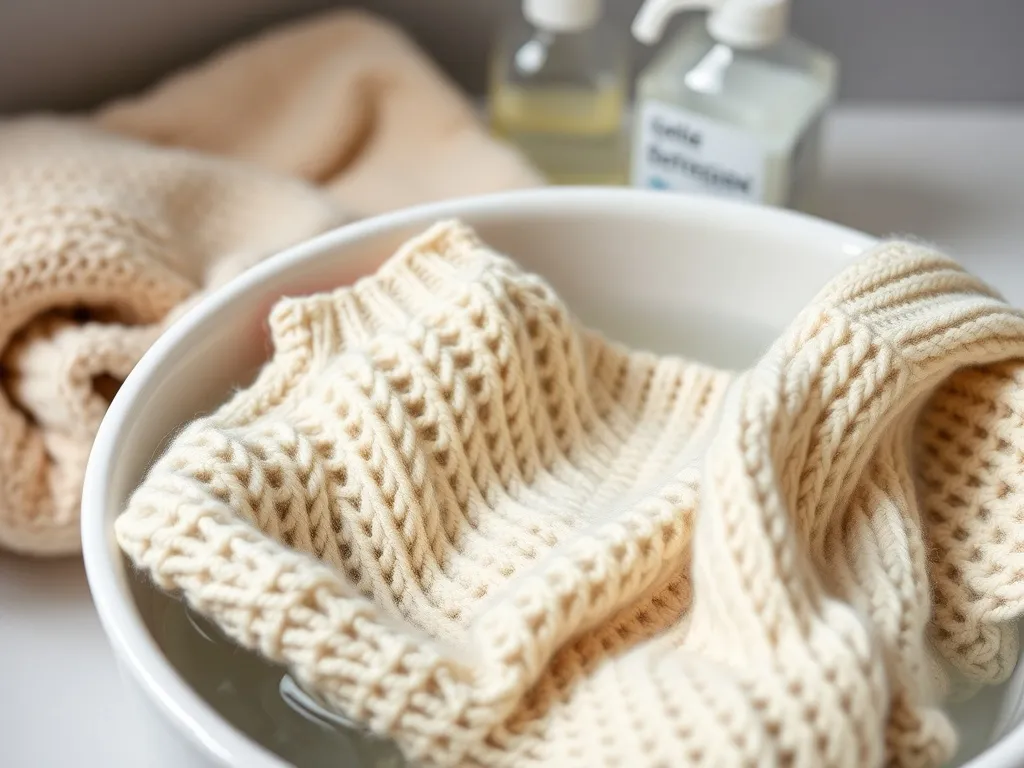 Jak prać wełniany sweter, by zachował swój kształt?